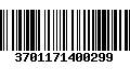 Código de Barras 3701171400299