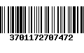 Código de Barras 3701172707472