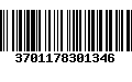 Código de Barras 3701178301346