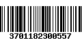 Código de Barras 3701182300557