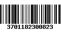 Código de Barras 3701182300823