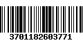 Código de Barras 3701182603771