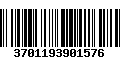 Código de Barras 3701193901576