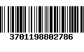 Código de Barras 3701198802786