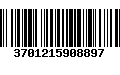 Código de Barras 3701215908897