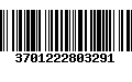 Código de Barras 3701222803291