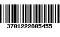 Código de Barras 3701222805455