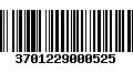 Código de Barras 3701229000525