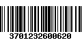 Código de Barras 3701232600620