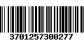 Código de Barras 3701257300277