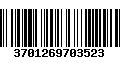 Código de Barras 3701269703523