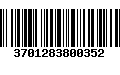 Código de Barras 3701283800352