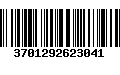 Código de Barras 3701292623041