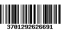 Código de Barras 3701292626691