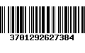 Código de Barras 3701292627384