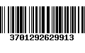 Código de Barras 3701292629913