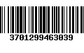 Código de Barras 3701299463039