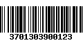 Código de Barras 3701303900123