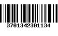 Código de Barras 3701342301134