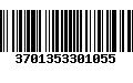 Código de Barras 3701353301055