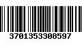 Código de Barras 3701353308597