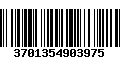 Código de Barras 3701354903975