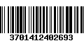 Código de Barras 3701412402693