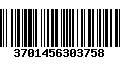 Código de Barras 3701456303758