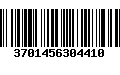 Código de Barras 3701456304410