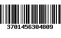 Código de Barras 3701456304809