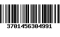 Código de Barras 3701456304991