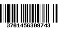 Código de Barras 3701456309743