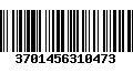 Código de Barras 3701456310473