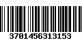 Código de Barras 3701456313153