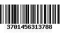 Código de Barras 3701456313788