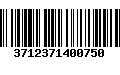 Código de Barras 3712371400750