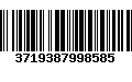 Código de Barras 3719387998585