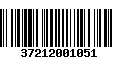 Código de Barras 37212001051