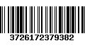 Código de Barras 3726172379382