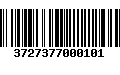 Código de Barras 3727377000101