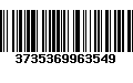 Código de Barras 3735369963549