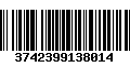 Código de Barras 3742399138014