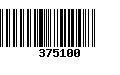 Código de Barras 375100