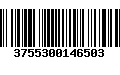 Código de Barras 3755300146503