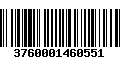 Código de Barras 3760001460551