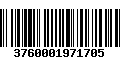 Código de Barras 3760001971705