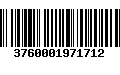 Código de Barras 3760001971712