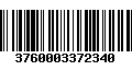 Código de Barras 3760003372340