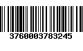 Código de Barras 3760003783245