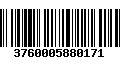 Código de Barras 3760005880171